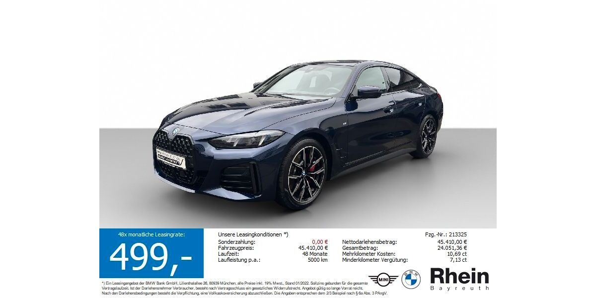 BMW 420 Gran Coupé 10.305 km 41.920 &euro; Bayreuth 95447