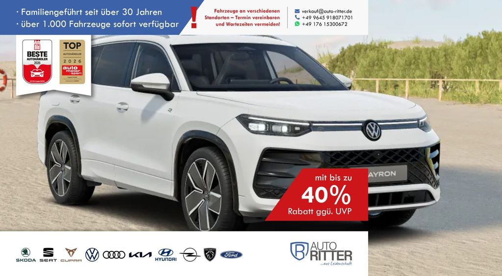 VW Tayron 16.000 km 50.990 &euro; Eschenbach 92676