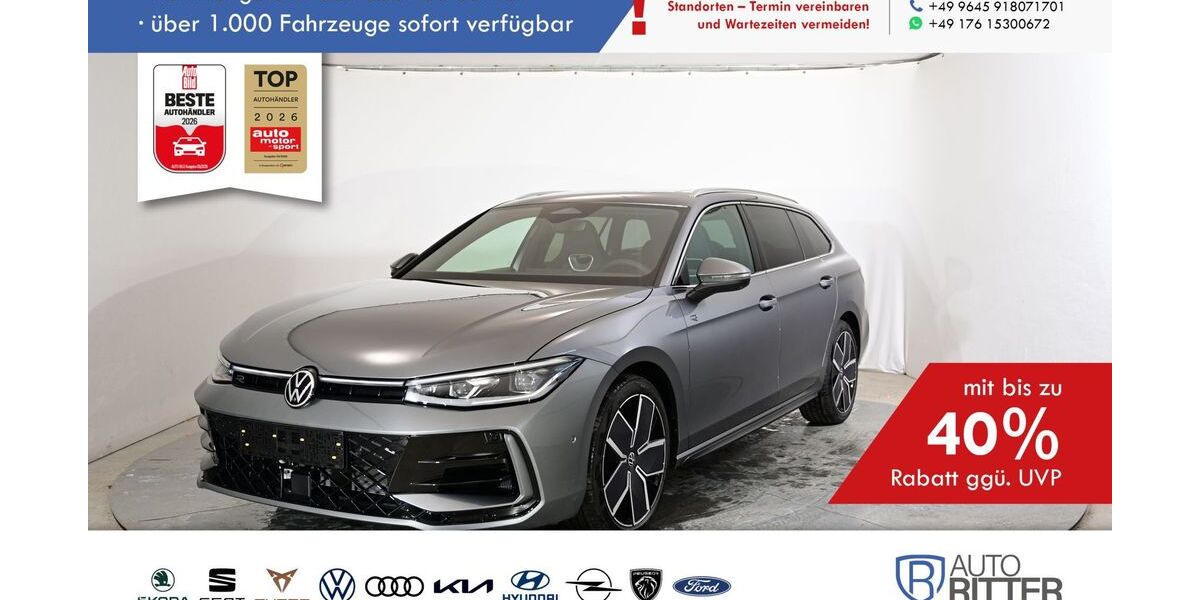 VW Passat Alltrack 11.000 km 55.790 &euro; Eschenbach 92676