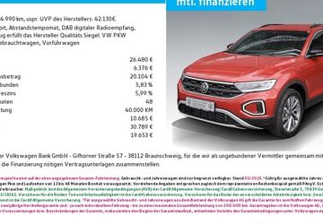 VW T-Roc 14.990 km 26.480 &euro; Bayreuth 95448